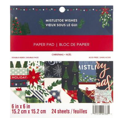 Craft Smith Paper Pad - Mistletoe Wishes